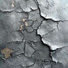 Wall Mural - Cracked paint texture