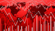 Bourse Mondiale - Rouge