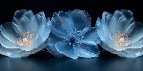 Wall Mural - abstract floral background