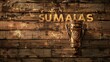 Antique success on wooden background