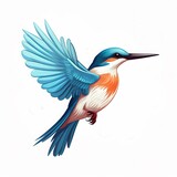 Fototapeta  - Kingfisher Majesty: Mesmerizing Images of the Jewel of Waterways