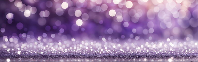 glow glittering purple silver particle shiny lights abstract bokeh background