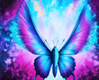 Background with butterflies for digital printing wallpaper,  design wallpaper