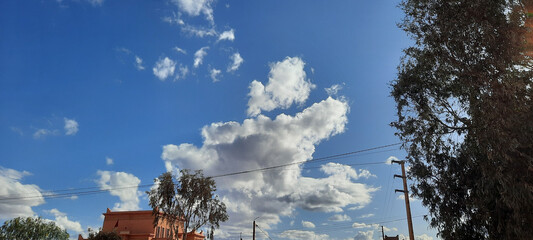 Wall Mural - Clouds in the sky