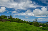 Fototapeta Dziecięca - View of the clouds from a hill in Rodrigues island