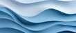 A close up view showcasing a detailed blue and white wave design