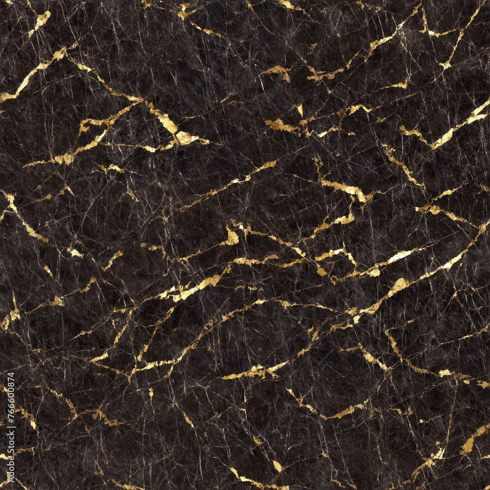 seamless texture of black marble with gold veins Stock Illustration ...
