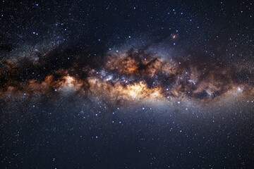 Wall Mural - The vastness of the cosmos captured in panoramic astrophotography