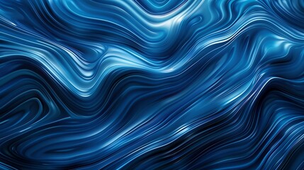 Abstract organic blue lines as wallpaper background illustration