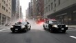 Dynamic Action Packed Police Chase With Law Enfor
