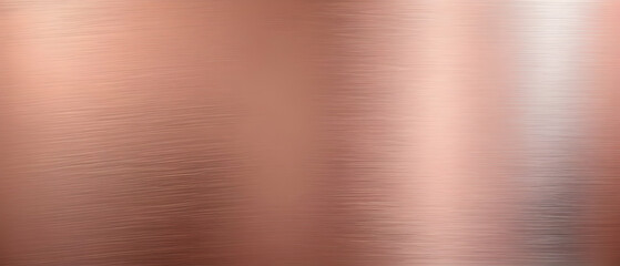 Brushed steel metal texture background illustration. Rose gold steel shiny metal texture background