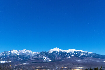 Canvas Print - winter mountain landscape