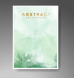 © REZI - Cover template with watercolor background. Design for your cover, date, postcard, banner, logo.