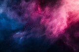 Fototapeta  - Cosmic dust cloud, vibrant interstellar abstract background