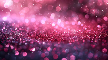 Wall Mural - Pink Glitter Texture Background
