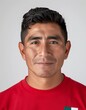 © Maelgoa - ID Photo: Peruvian Man in Peruvian Flag-inspired T-shirt for Passport 03