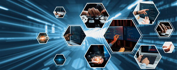 computer programming, coding and ai artificial intelligence software development engaged by skilled 