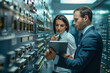 © Emanuel - Safety deposit box and business people
