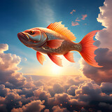 하늘을 수영하는 물고기