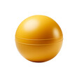 a golden ball isolated on transparent background