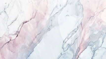  Elegant Pink and White Marble Texture with Delicate Veining