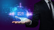 © ra2 studio - Man hand holding digital technology concept