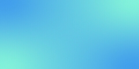 Canvas Print - abstract blue and white gradient background with soft noise. natural multicolor gradient mesh. turqu