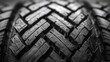 Witness the beauty of symmetry in the intricate patterns of tire treads, each groove a testament to precision engineering.