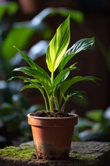 Sticker - plant in pot