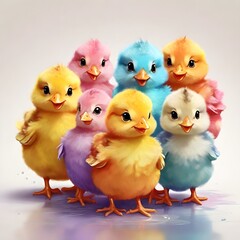 Easter chicks 