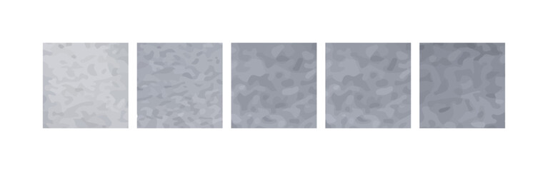 Set of grey stone. Bricks design. Vector.
