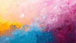 International Colour Day background. Abstract background. Colorful background. April background banner for special or awareness day, week or month. Business and media social background. Copy space. 