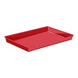 kitchen food tray cartoon. plastic platter, dinner dish, lunch box kitchen food tray sign. isolated symbol vector illustration