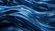Blue abstract background with smooth and gentle waves.