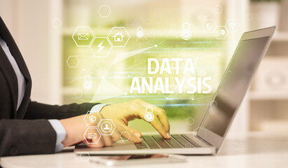 Fototapete - internet security and data protection concept