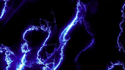 Sticker - blue energy light strings or waves background with flares and backlighting. usable as future modern 