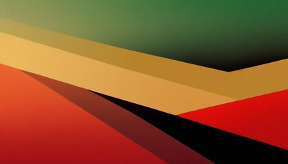 Wall Mural - african colors red black green used to create an abstract background for black history month