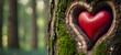 heart on the tree,Symbolism and Romantic Gestures,carving a heart on a tree as a gesture of love and affection,    symbolism of the heart carved on a tree and its portrayal in art, poetry, and romanti