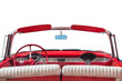 © Martin Bergsma - Driver view of a fifties American convertible car