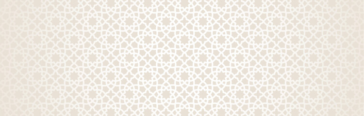 islamic ornament vector. ramadan or eid pattern. geometric 3d shape. texture arabian traditional mot