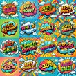 © vector_master - Sale stickers pop art style. AI generated illustration