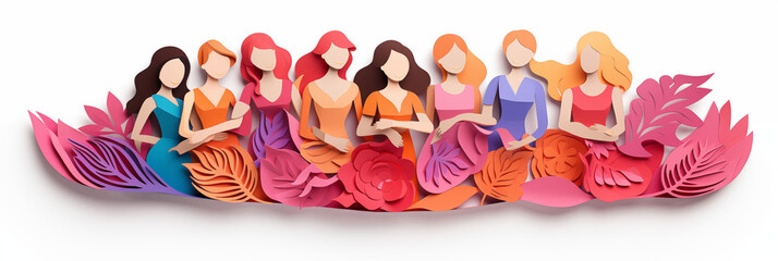 Happy Women's Day March 8 International Women's Day diversity among women, woman at work, business woman, happy woman, happy woman, feminism, empowerment, beauty of women, Happy International Women's 