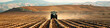 Tractor on a striped field, Seasonal Agriculture: Tilling the Fertile Fields,  Farming, Earth's  Bounty, Educational Materials, Agricultural Equipment Advertisements, Environmental Studies, Banner
