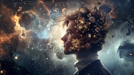 visionary profile man of the future