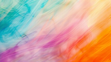 Leinwandbilder - Generative AI : background modern abstract colorful digital texture design graphic