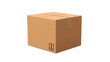 © Zeeshan - Create A High quality 1 brown Cardboard box on white background