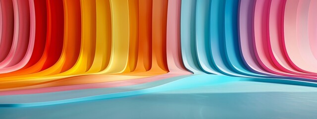 Wall Mural - background color abstract design stripe pattern line graphic retro blue. texture abstract color back