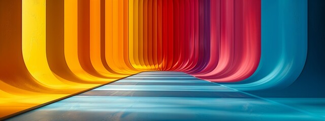 Wall Mural - background color abstract design stripe pattern line graphic retro blue. texture abstract color back