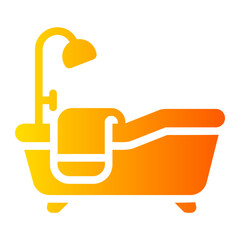 Sticker - bathtub