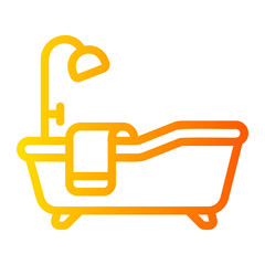 Sticker - bathtub